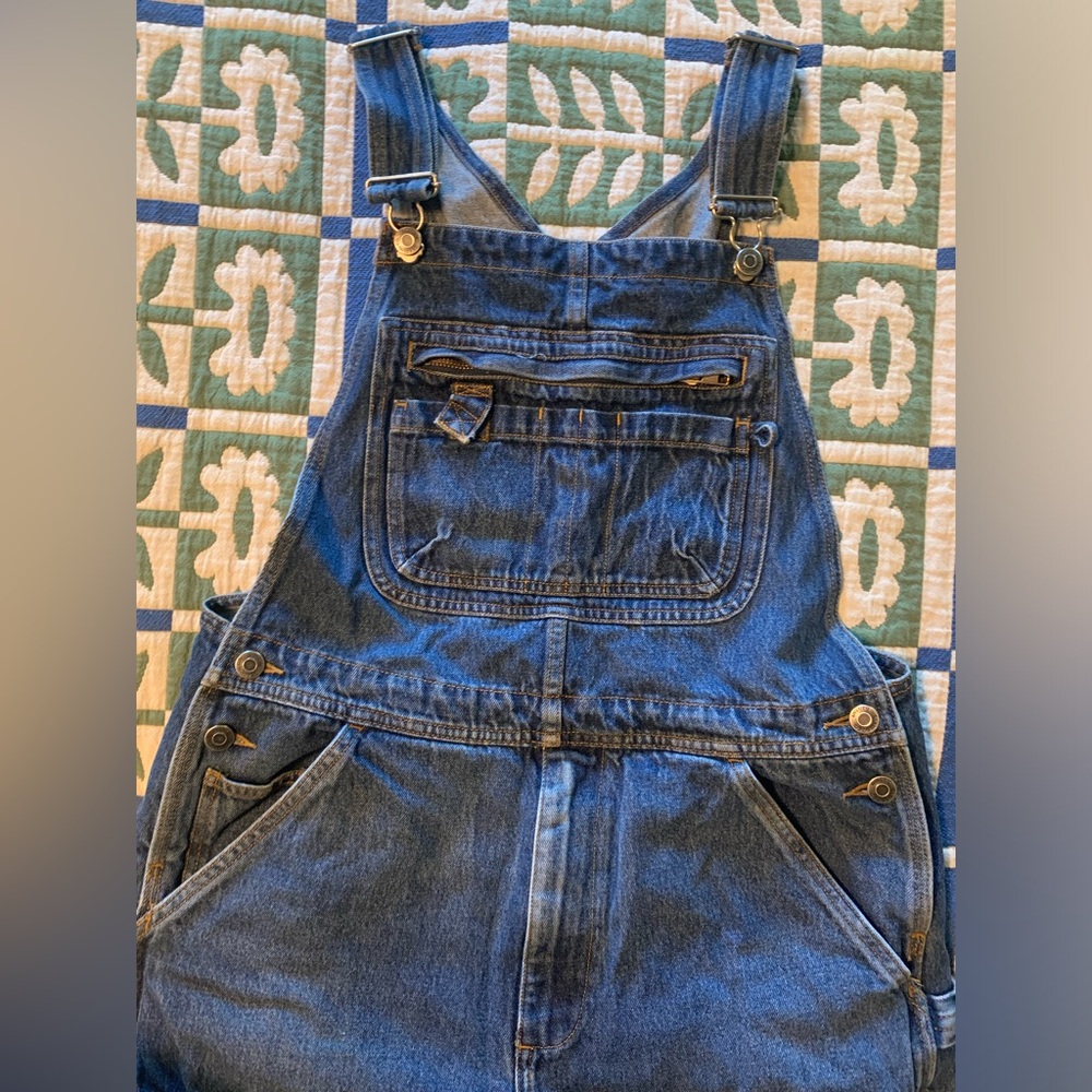 💙 Denim overalls Small 30” inseam Duluth trading company 🦋